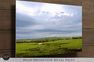 Kansas Flint Hills wall art – sunrise prairie landscape photography by Debra Gail Fine Art