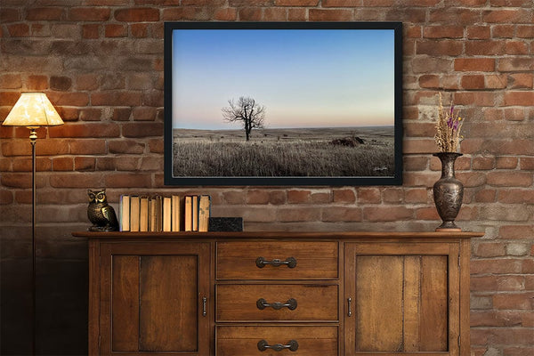 Debra Gail Fine Art LONE TREE ON THE PRAIRIE - WILD WESTERN GOTHIC DECOR