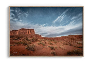 Southwest wall art – monument valley desert landscape photography print by Debra Gail Fine Art