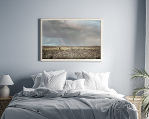 Kansas Flint Hills wall art – sunrise prairie landscape photography by Debra Gail Fine Art
