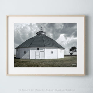 Old barn wall art canvas print – farmhouse decor by Debra Gail Fine Art