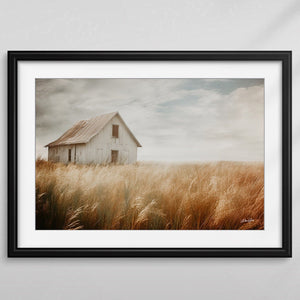 Rustic barn wall art – Kansas prairie fine art photography by Debra Gail Fine Art