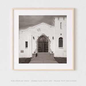 Old country church wall art – Kansas prairie fine art photography by Debra Gail Fine Art