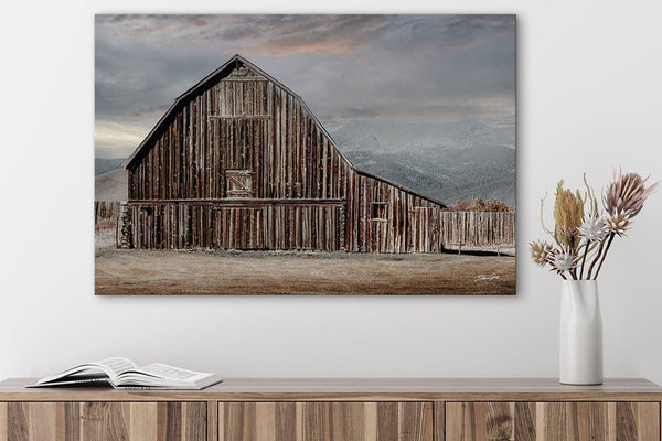 Debra Gail Fine Art Rustic Barn at Dusk - Fine Art Photography Print