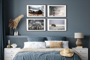 Neutral farmhouse wall art – rustic set of 4 canvas prints Debra Gail Fine Art