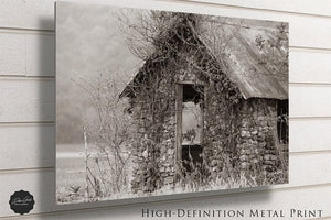 Old farmhouse wall art – rustic Kansas rural fine art photography by Debra Gail Fine Art
