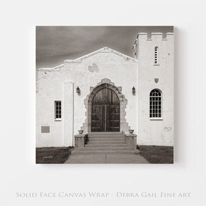 Old country church wall art – Kansas prairie fine art photography by Debra Gail Fine Art