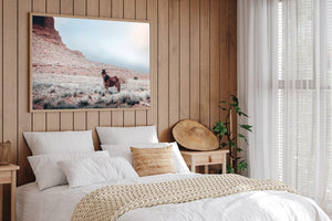 Wild Horse wall art – rustic Western fine art print by Debra Gail Fine Art