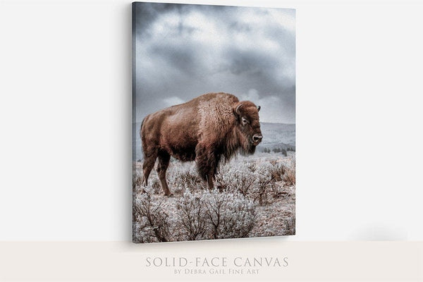 Debra Gail Fine Art SPIRIT OF THE WILD WEST - BISON WESTERN DECOR