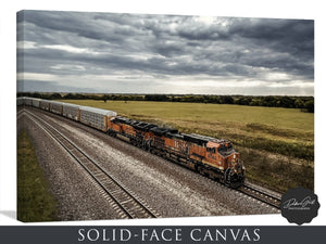 Vintage train wall art – rustic railroad fine art print by Debra Gail Fine Art