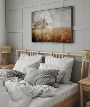 Rustic barn wall art – Kansas prairie fine art photography by Debra Gail Fine Art