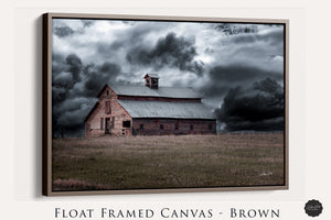 Old barn wall art – rustic prairie photography print by Debra Gail Fine Art