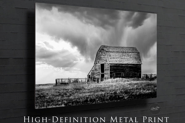 Debra Gail Fine Art Weathered Old Barn Print | Farmhouse Art