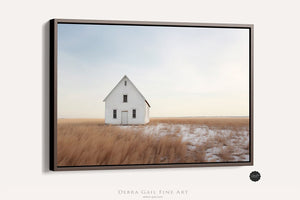 Old farmhouse wall art – rustic Kansas rural fine art photography by Debra Gail Fine Art