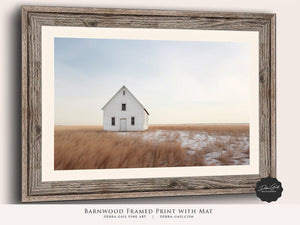 Old farmhouse wall art – rustic Kansas rural fine art photography by Debra Gail Fine Art