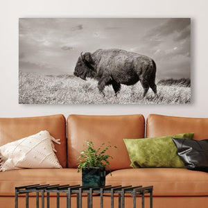 Debra Gail Fine Art WIDE BISON WALL ART - PANORAMIC PICTURE