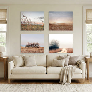 Flint Hills Wall Art — Set of 4