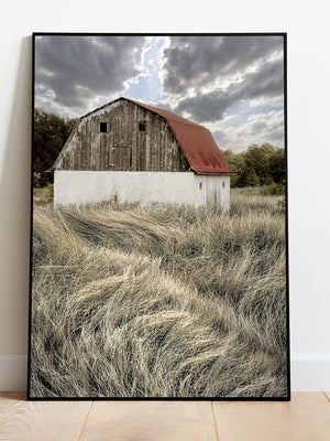 Rustic barn wall art – Kansas prairie fine art photography by Debra Gail Fine Art