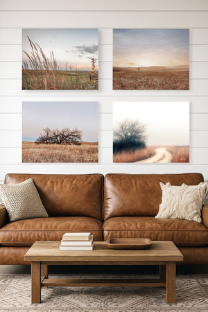 Flint Hills Wall Art — Set of 4
