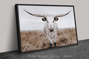 Large western farmhouse Longhorn wall art