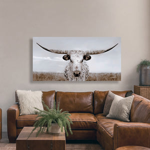 Texas Longhorn Wall Art | Iconic Western Statement Piece