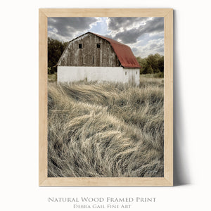 Rustic barn wall art – Kansas prairie fine art photography by Debra Gail Fine Art