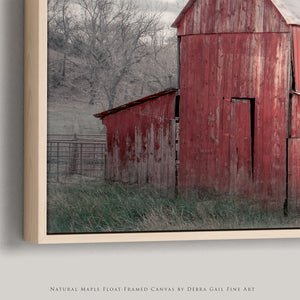 Rustic Red Barn Wall Art - Farmhouse Photography