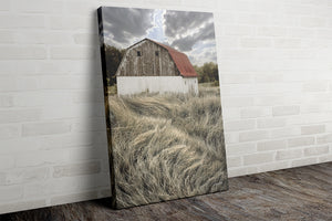 Rustic barn wall art – Kansas prairie fine art photography by Debra Gail Fine Art