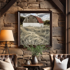 Rustic barn wall art – Kansas prairie fine art photography by Debra Gail Fine Art